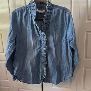 Isabel Étoile Marant Denim Button Down Shirt